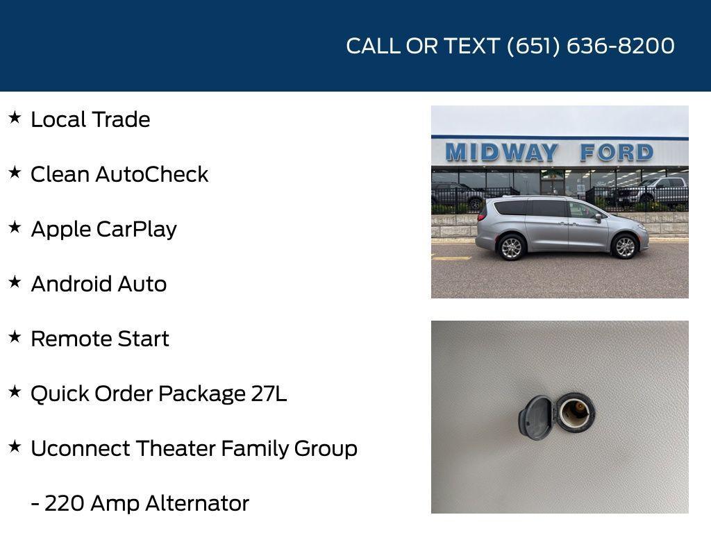 used 2021 Chrysler Pacifica car, priced at $25,142