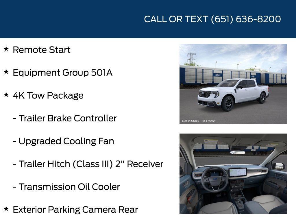 new 2025 Ford Maverick car, priced at $38,826