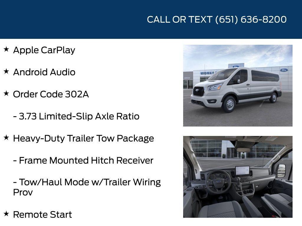 new 2024 Ford Transit-350 car, priced at $65,422