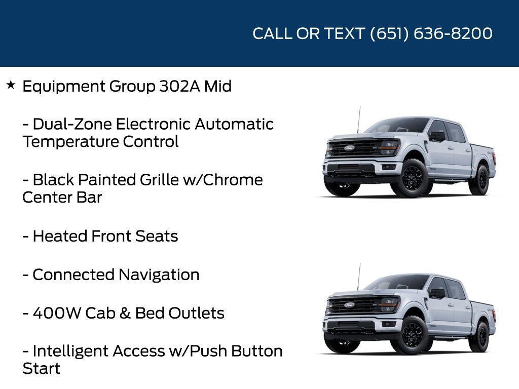 new 2025 Ford F-150 car, priced at $56,935