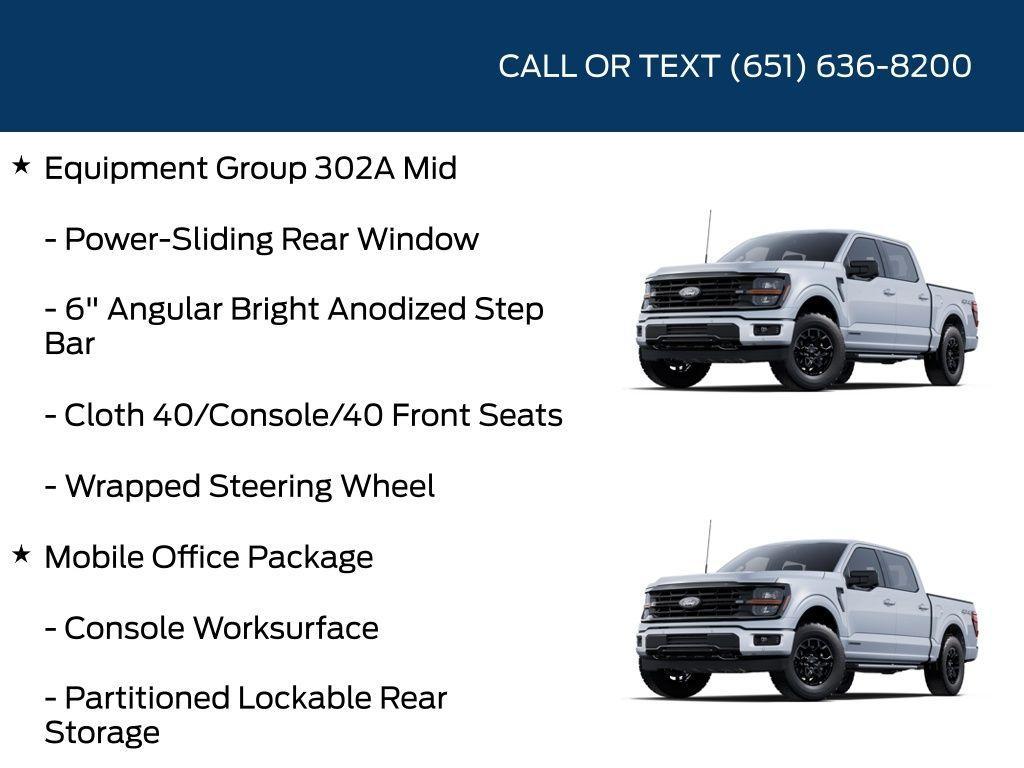 new 2025 Ford F-150 car, priced at $56,935