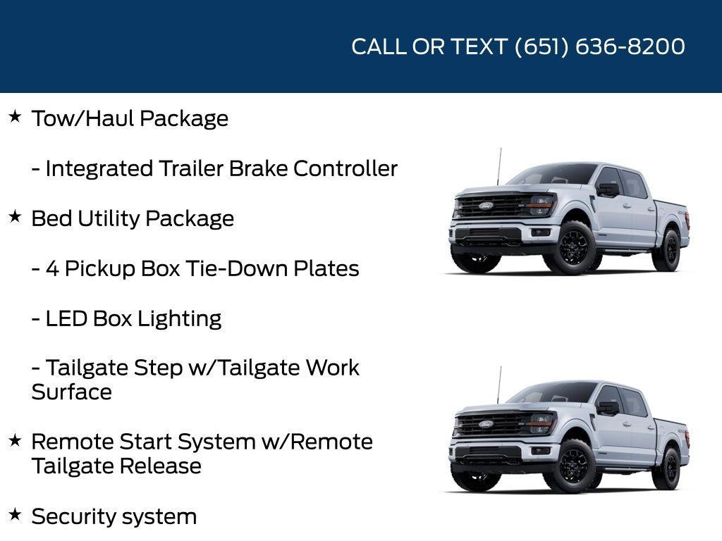 new 2025 Ford F-150 car, priced at $56,935