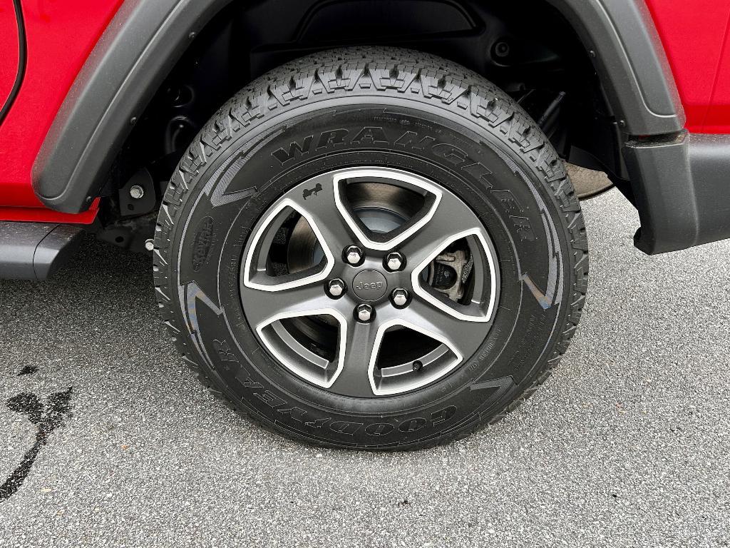 used 2021 Jeep Wrangler car, priced at $31,602