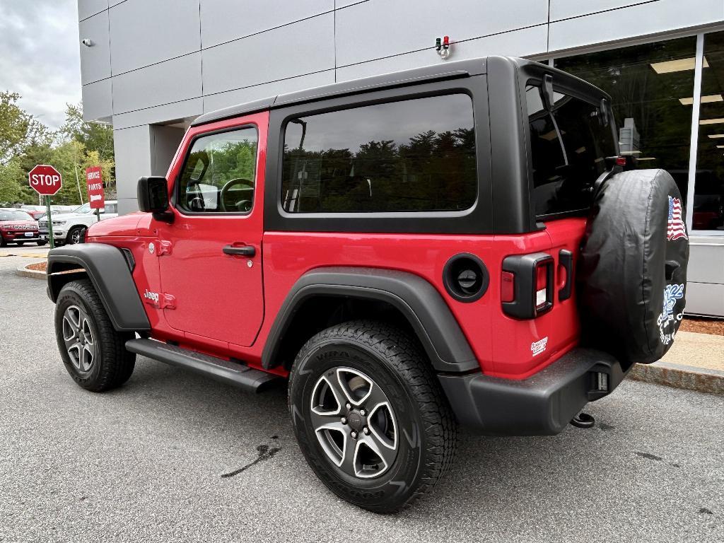 used 2021 Jeep Wrangler car, priced at $31,602