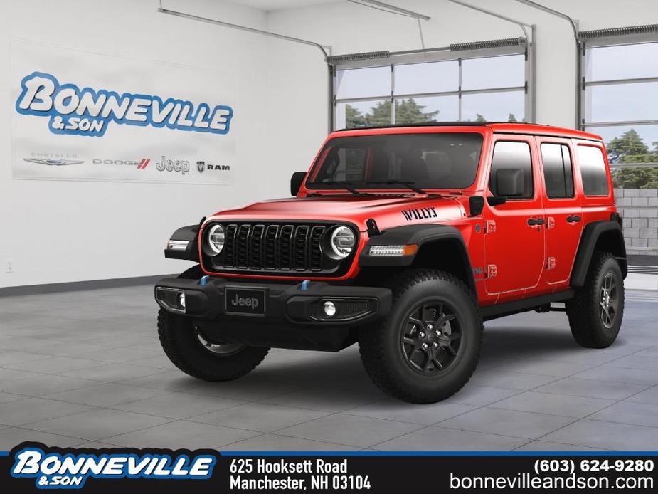 new 2024 Jeep Wrangler 4xe car, priced at $65,144