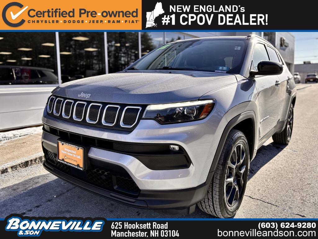 used 2022 Jeep Compass car, priced at $27,476