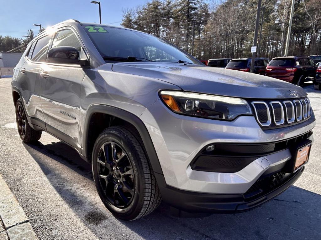 used 2022 Jeep Compass car, priced at $27,476