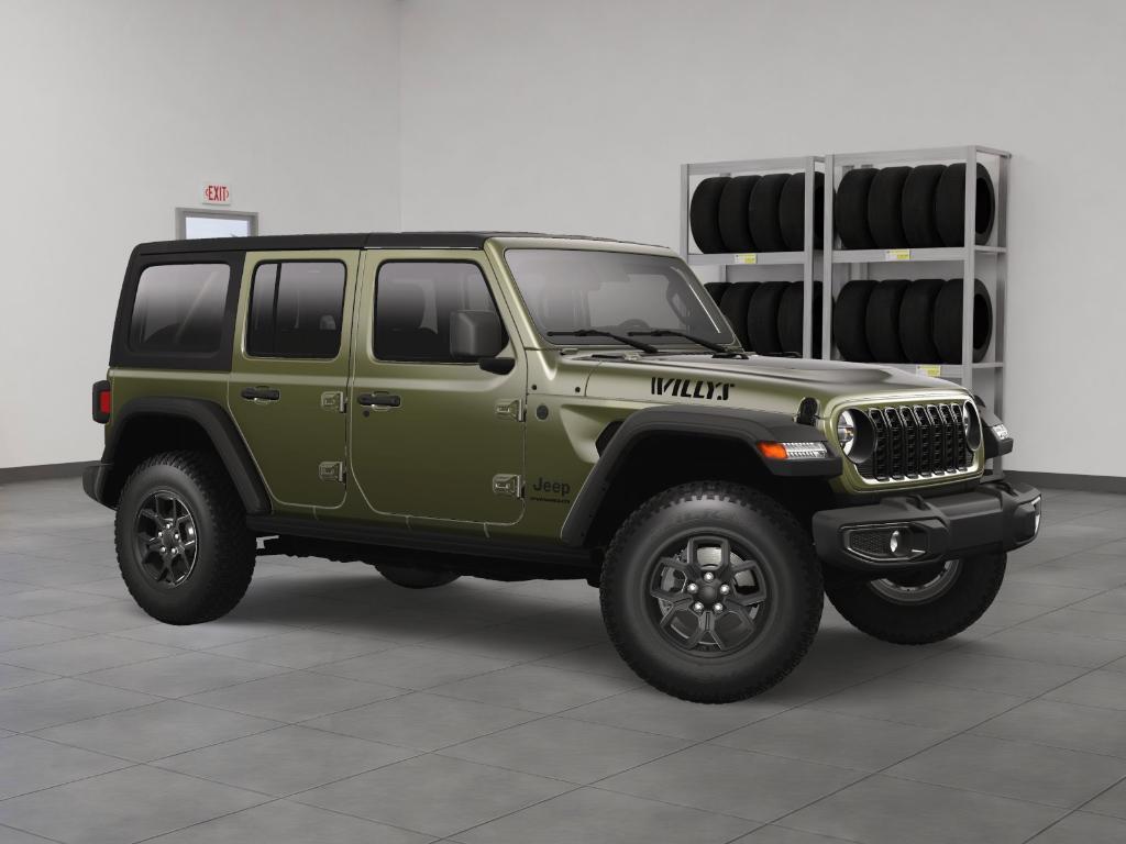 new 2025 Jeep Wrangler car, priced at $49,696