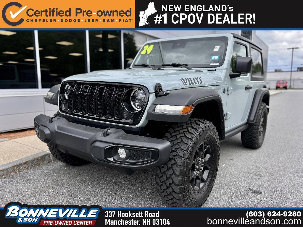used 2024 Jeep Wrangler car, priced at $46,946