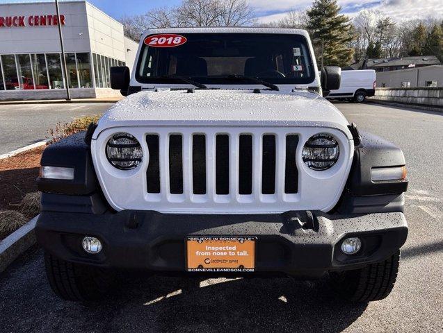 used 2018 Jeep Wrangler Unlimited car, priced at $23,912