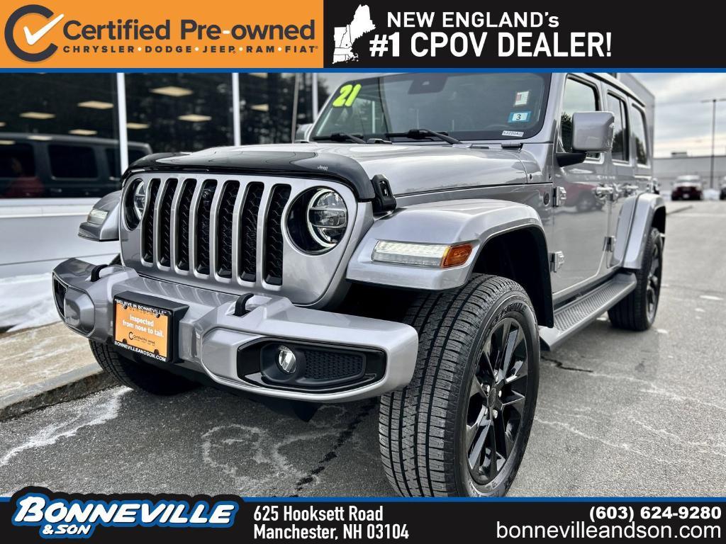 used 2021 Jeep Wrangler Unlimited car, priced at $38,900