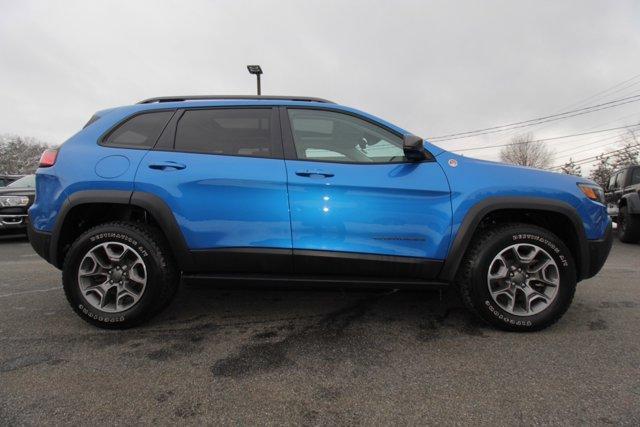 used 2021 Jeep Cherokee car, priced at $33,883