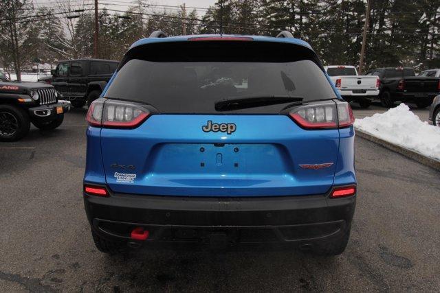 used 2021 Jeep Cherokee car, priced at $33,883