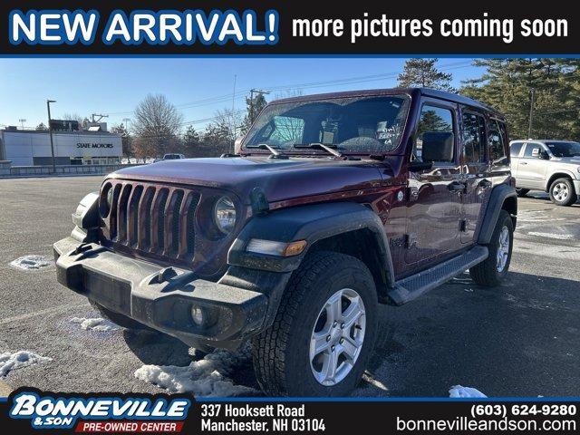 used 2021 Jeep Wrangler Unlimited car, priced at $35,960