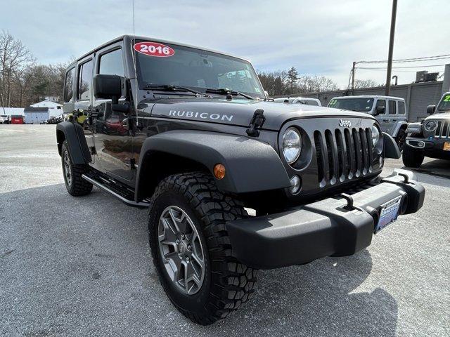 used 2016 Jeep Wrangler Unlimited car, priced at $17,901