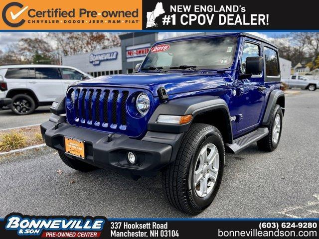 used 2019 Jeep Wrangler car, priced at $29,904