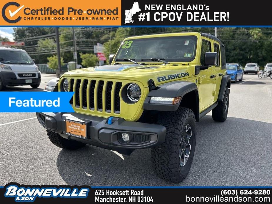 used 2023 Jeep Wrangler 4xe car, priced at $57,903