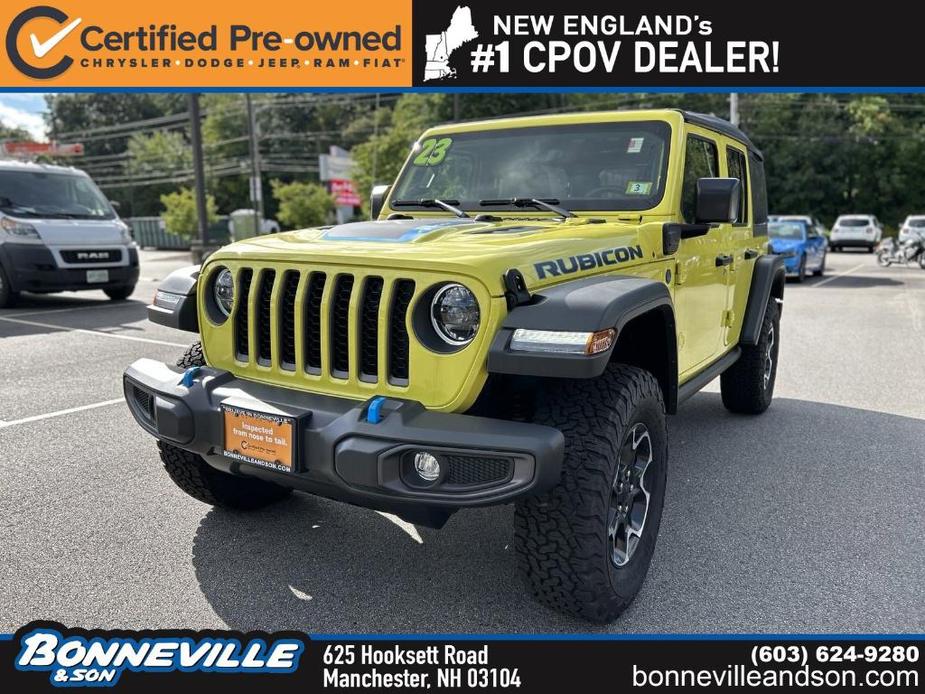 used 2023 Jeep Wrangler 4xe car, priced at $58,903