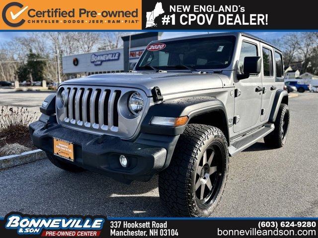 used 2020 Jeep Wrangler Unlimited car, priced at $30,966