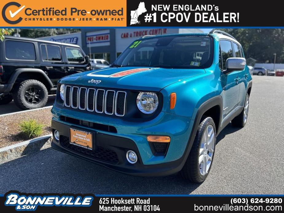 used 2021 Jeep Renegade car, priced at $28,955