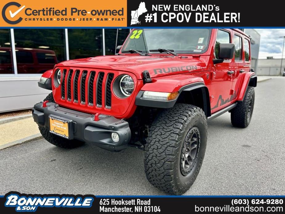 used 2022 Jeep Wrangler Unlimited car, priced at $53,934