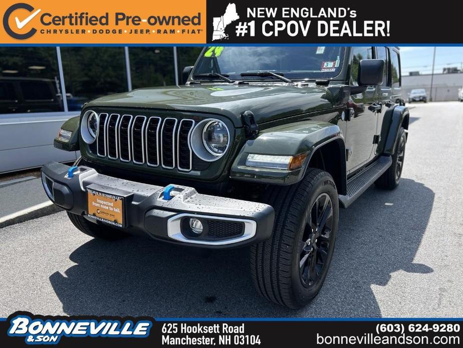 used 2024 Jeep Wrangler 4xe car, priced at $57,554