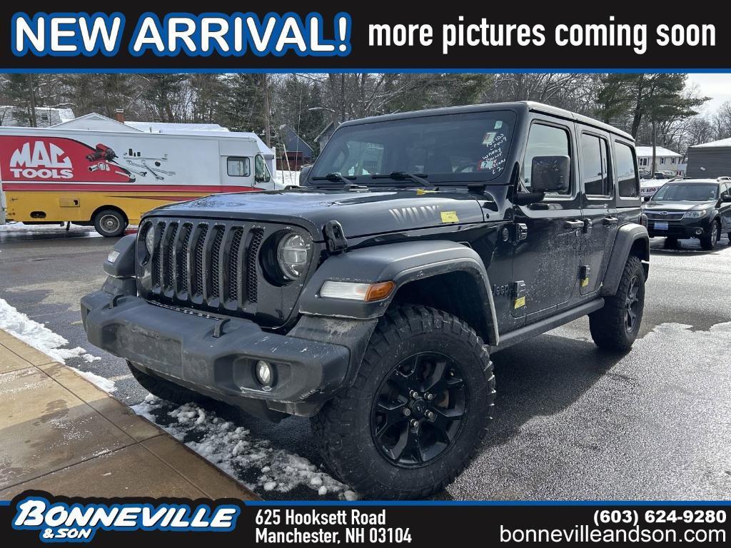 used 2020 Jeep Wrangler Unlimited car, priced at $32,434