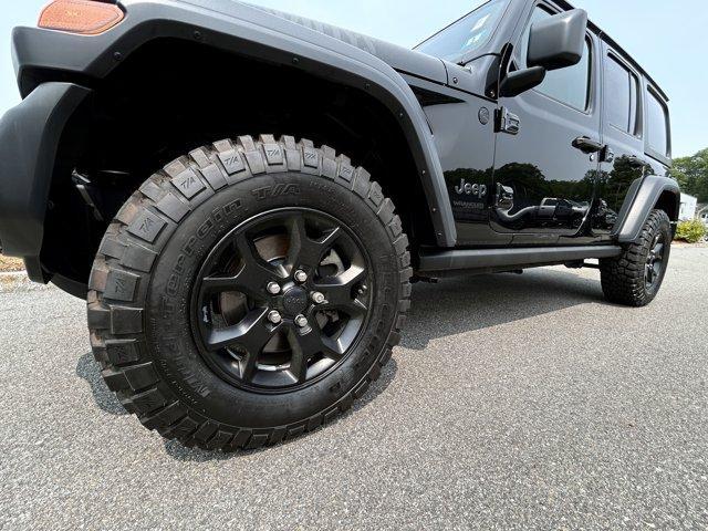 used 2020 Jeep Wrangler Unlimited car, priced at $31,934