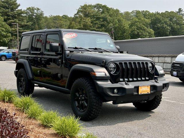 used 2020 Jeep Wrangler Unlimited car, priced at $31,934