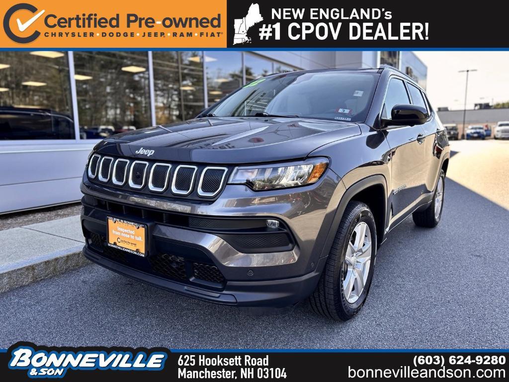 used 2022 Jeep Compass car, priced at $27,973