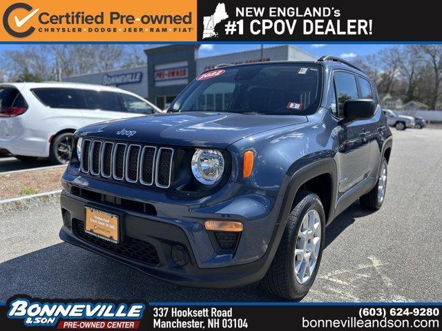 used 2022 Jeep Renegade car, priced at $23,679