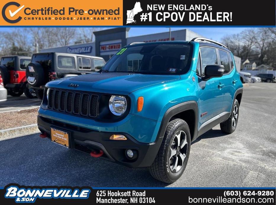 used 2021 Jeep Renegade car, priced at $28,946