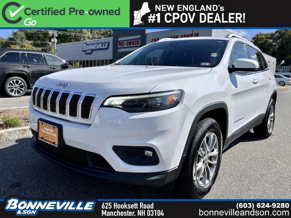 used 2021 Jeep Cherokee car, priced at $29,628