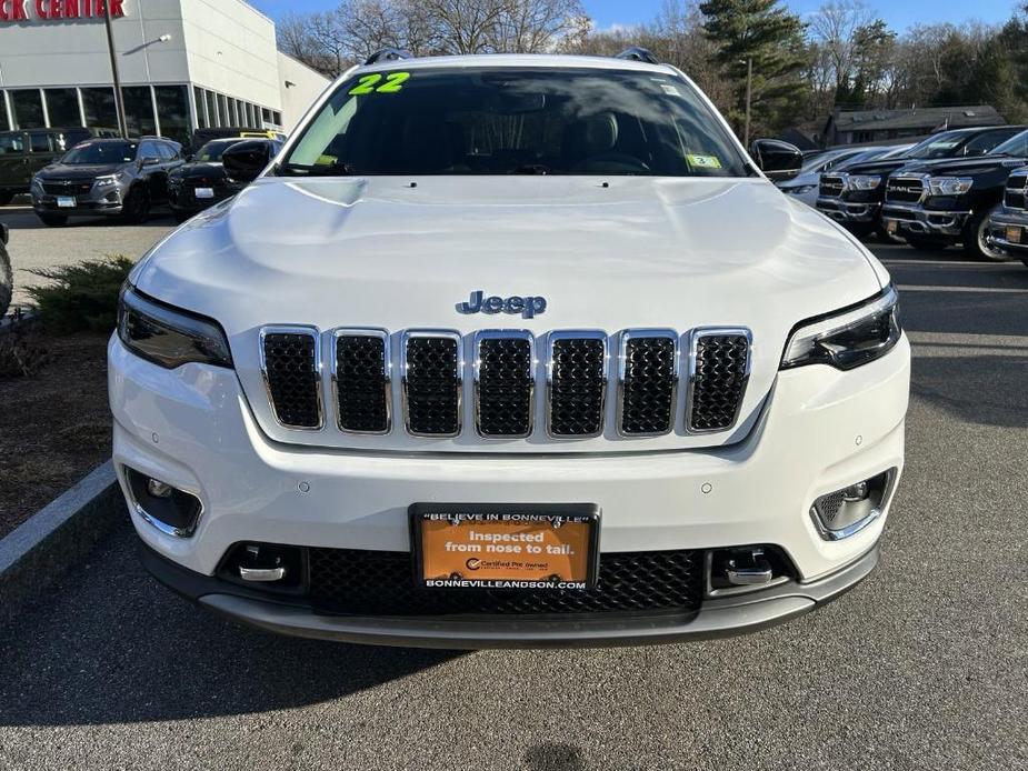 used 2022 Jeep Cherokee car, priced at $38,924