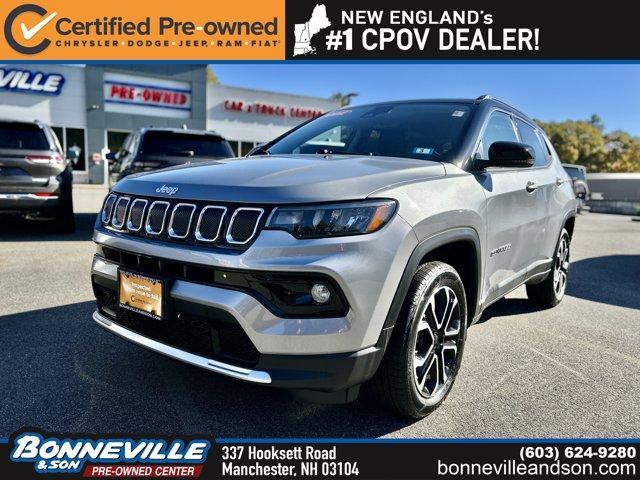 used 2022 Jeep Compass car, priced at $28,556
