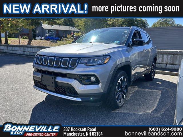 used 2022 Jeep Compass car, priced at $28,456