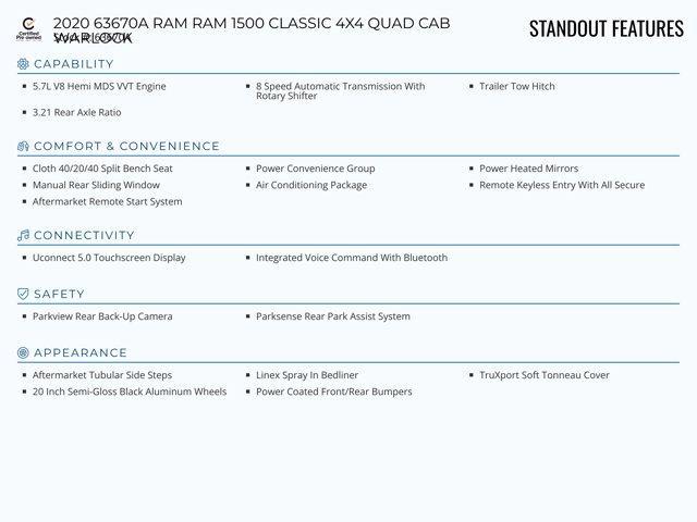 used 2020 Ram 1500 Classic car, priced at $33,970