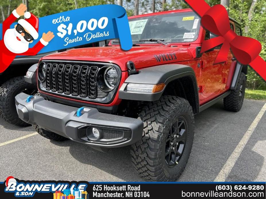 new 2024 Jeep Wrangler 4xe car, priced at $52,929