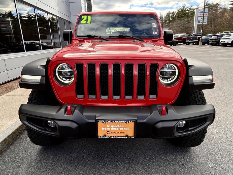 used 2021 Jeep Wrangler Unlimited car, priced at $48,912