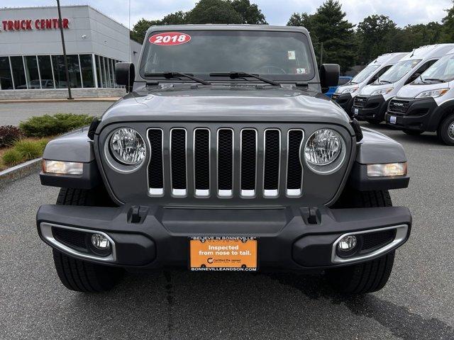 used 2018 Jeep Wrangler Unlimited car, priced at $32,922