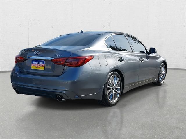 used 2023 INFINITI Q50 car, priced at $22,588