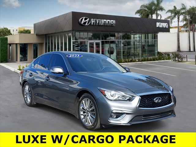 used 2023 INFINITI Q50 car, priced at $22,588