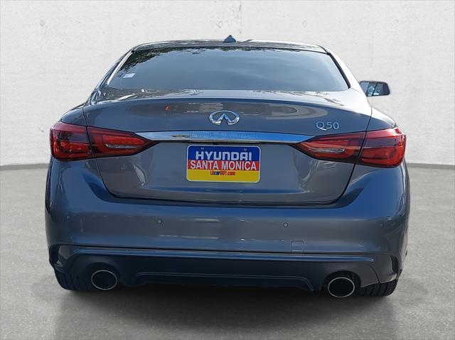 used 2023 INFINITI Q50 car, priced at $22,588