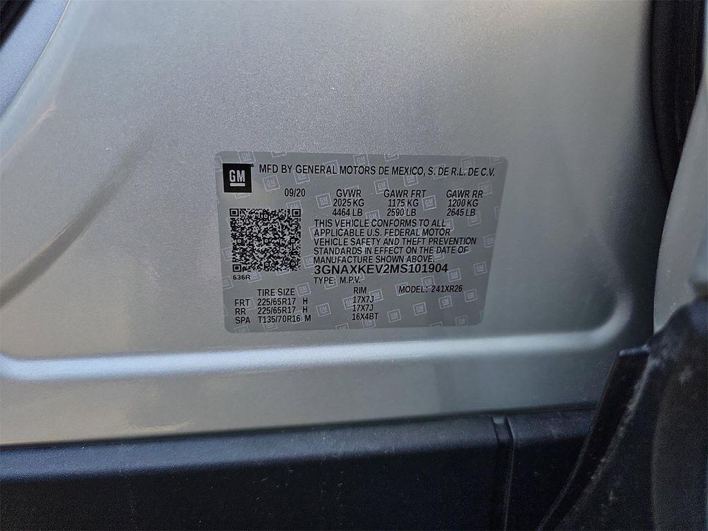 used 2021 Chevrolet Equinox car, priced at $15,700