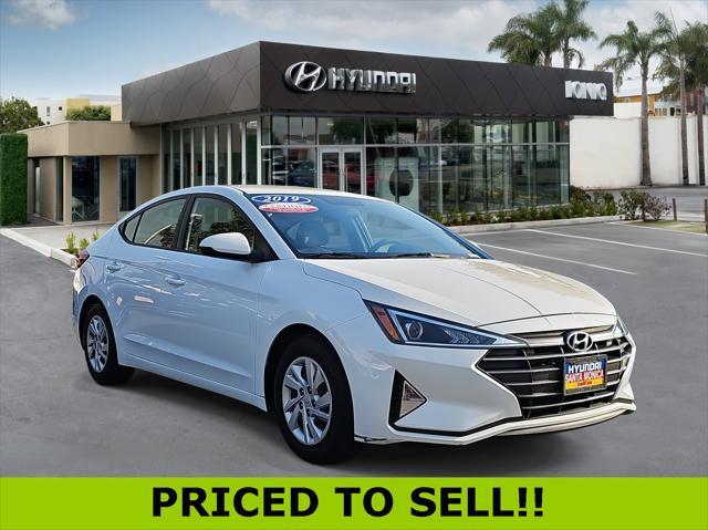 used 2019 Hyundai Elantra car, priced at $13,995