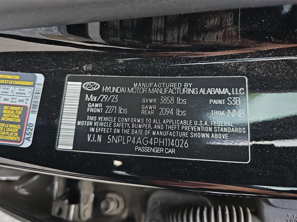 used 2023 Hyundai Elantra car, priced at $19,900