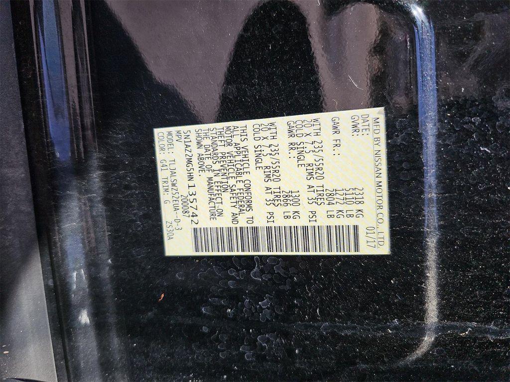 used 2017 Nissan Murano car, priced at $19,550