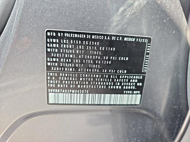 used 2023 Volkswagen Tiguan car, priced at $20,987