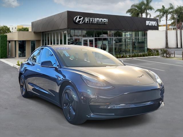 used 2018 Tesla Model 3 car, priced at $23,099