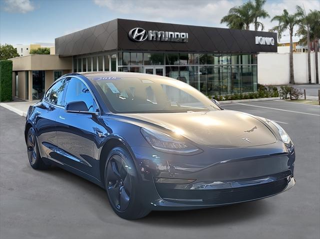 used 2018 Tesla Model 3 car, priced at $22,477